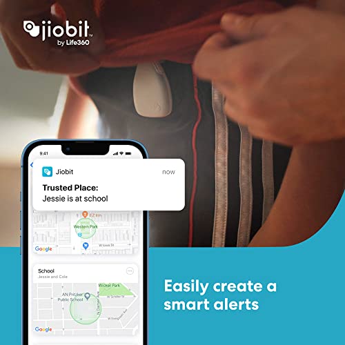 Jiobit Gen 2 GPS Tracker for Kids, Adults, Elderly Lightweight