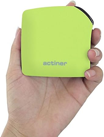 Portable Charger [Travel Battery Pack], (Green), Dual Port, Slim, Powerful 6000 mAh External Battery for Smartphones and Tablets. Dual Charging Ports for iPhone, Galaxy, Android Phones and iPad, Tablets