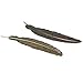 Hybsk(TM) Classical Delicacy Feather Metal Bookmark
