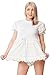 ABDL Supply White Baby Doll Dress - Peek-A-Boo Diaper Dress