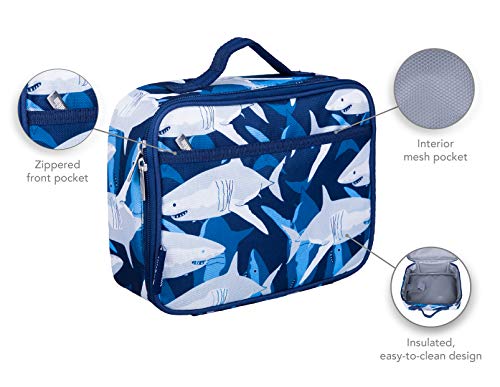 image for Wildkin Kids Insulated Lunch Box for Boys and Girls, Perfect Size for 