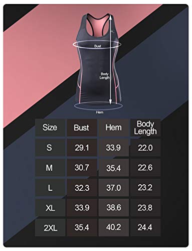 RION Active Women's Racerback Sleeveless Tank Tops with Removable Pads