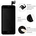 for iPhone 6S Screen Replacement LCD Black - with Home Button Proximity Sensor Ear Speaker Front Camera Screen Protector and Repair Tools