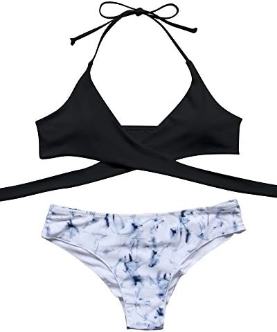 MOOSKINI Womens Padded Push-up Bikini Set Bathing Suits Two Pieces Swimsuit