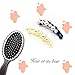 Ankha Banana Hair Clips for Women for Thick Hair - Girls Hair Clincher - Pearl Hair Accessories (2 PCS)
