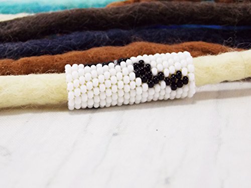 Handmade Music Notes Dread charm hair wrap dreadlock accessory jewelry Sleeve Bead lock