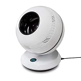 GreenTech Environmental PureFlow QT7 - Bladeless Quiet RC Oscillating Table Fan