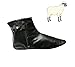 Sheepskin 100% leather prayer Islamic muslim sport socks slippers for Men -Women 36-46