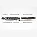 J5 Tactical Pen - 4 in 1 - Black Ball Point, Emergency Glass Breaker, DNA Collector, Personal Defence Device