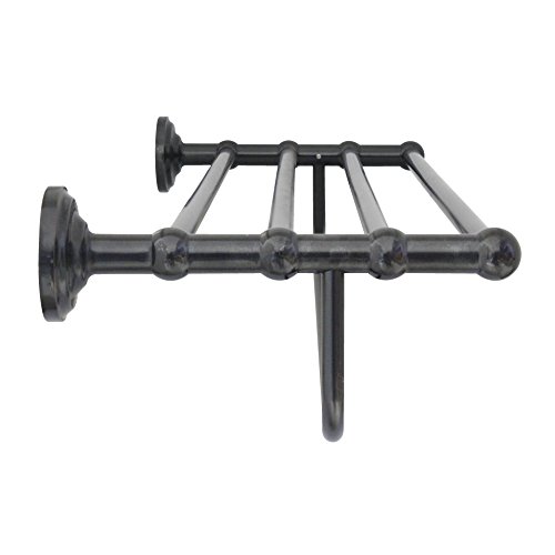 MODONA 24” Wall Mounted Towel Rack – Rubbed Bronze – Viola Series