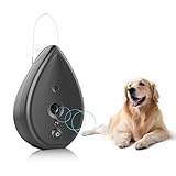 BIG DEAL Automatic Ultrasonic Modus Indoor Bark Control Anti Barking Device in Water Droplet Shape (Grey)