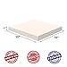 Dream Solutions USA Upholstery Visco Memory Foam Squar Sheet - 3.5 lb Density 1