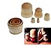Glamorway Russian Nesting Doll 5set Blank Matryoshka Matreshka Wood Unpainted DIY Handicraft