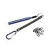 DICERO Wacky Worm Rig Tool w/ 45Pcs Orings fits Senko & StickBaits Includes Lanyard and Laser 3 inch Ruler