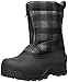 Northside Icicle Snow Boot (Toddler/Little Kid/Big Kid), Black/Gray, 1 M US Little Kid