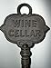 HomeOffice Antique Style Decorative Wine Cellar Key Skeleton Key,Brown