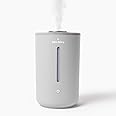 Hey Dewy Wellness Humidifier - for home, office, bathroom spa, or bedroom, with cool utrasonic mist hydration (Slate)
