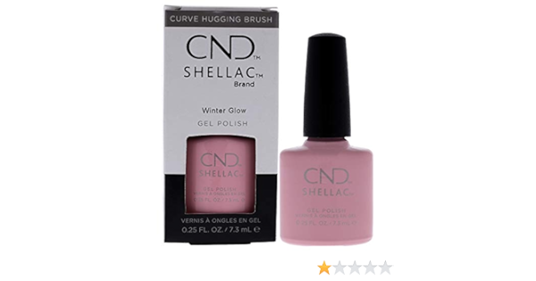 cnd shellac winter glow