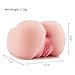 Pussy Ass Masturbator with Tight Vagina and Anal, Erotic Realistic Male Masturbator with 3D Lifelike Labia, Fondlove Doggy Style Adult Sex Toy with Strong Stimulation for Men Masturbation