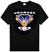 Journey - Escape Lines T-Shirt, Black, Large