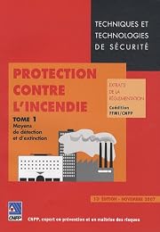 Protection contre l'incendie, extraits de la réglementation