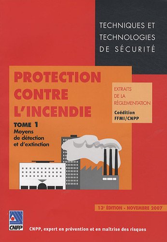 Protection contre l'incendie, extraits de la réglementation
