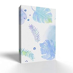 Watercolor Abstract Color Block Line Draw