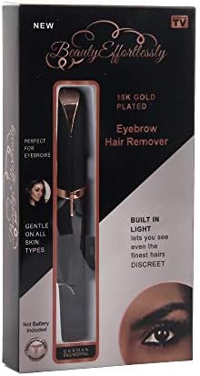 Eyebrow Hair Razor, Eyebrows Remover, Eyebrow Trimmer, Women Brows Eyebrow Hair Remover (AAA Battery NOT Included) (Black)