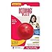 KONG Ball with Hole - Durable Dog Fetch Toy for Training, Interactive Playtime & More - Classic KONG Natural Rubber Ball - Red - For Small Dogs