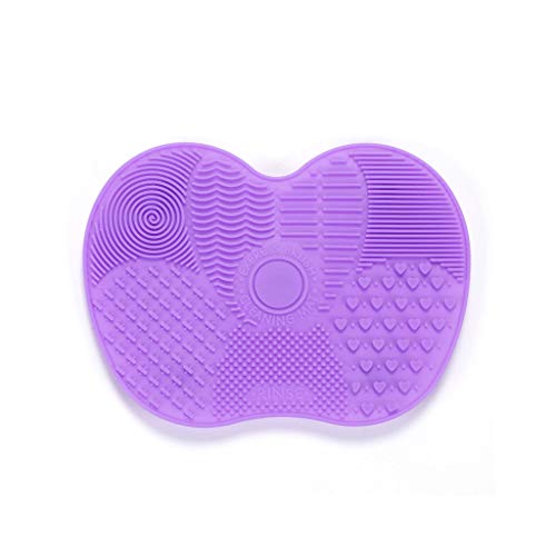 Kuke Makeup Brush Cleaning mat Silicone Makeup Brush Cleaner Pad Scrubber Board Cleaning Mat Hand Tools - Thumbnail 7