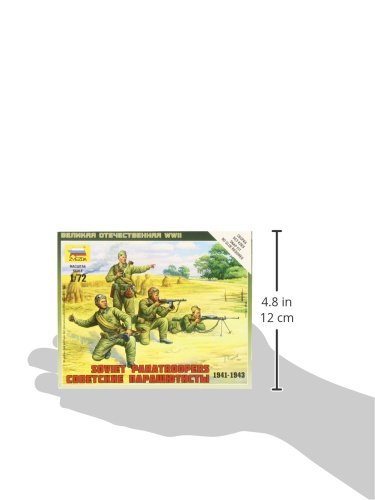 Zvezda Models 1/72 Soviet Paratroops