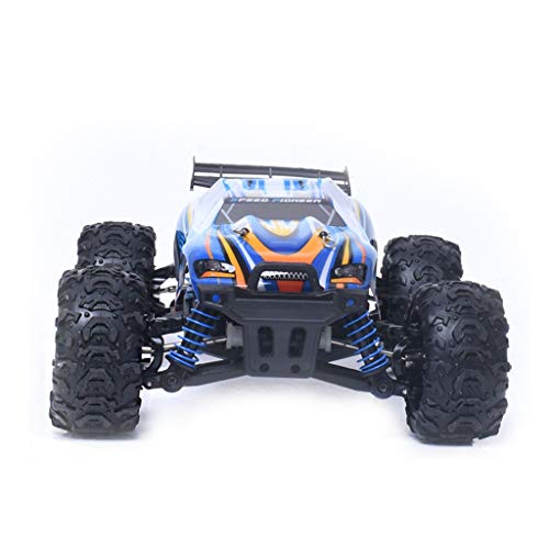 Hot High Speed Off Road Remote Control Car 45 KM/h 1:18 2.4G Four-Wheel Drive Off Road RC Truck Rechargeable Climbing Crawler Off-Road RC Car, RC Car Toys for Kids Age 8 (Blue)