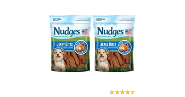 nudges jerky bites