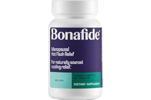 Relizen by Bonafide. Relief from Menopausal Hot Flashes & Night Sweats. — 1-Month Supply (60 Tablets)