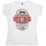 Womens T Shirt - Genco Olive Oil - 8Ball Originals Tees