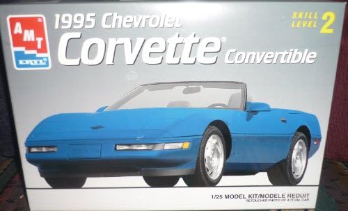 AMT#6538 ERTL 1995 Corvette 1/25th Scale Plastic Model Kit,Needs Assembly