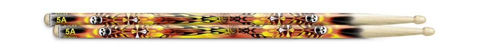 Hotsticks Artisticks Wood Tip 5A Drumsticks - Wraith
