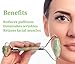 Real Jade Roller for Face Massage | Face Roller Massager + Eye Cupping Set + Anti Aging Advice eBook | Facial Skin Lymphatic Drainage Stone Jade Rolling | 100% Natural Therapy for Wrinkles