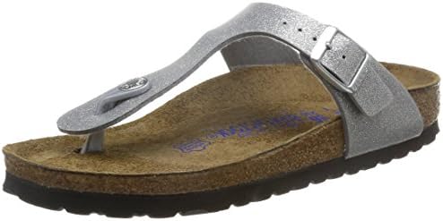 Birkenstock Women's Gizeh In Magic Galaxy Silver (37 N EU)