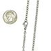 SILVERCLOSEOUT Stainless Steel Rolo Cable Chain Mens & Womens Unisex Necklace 3.1MM 24 Inch