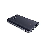 Ultra Slim 5000mAh Portable Charger, Romoss Pocket Friendly Power Bank, Lightweight External Charger Battery Backup for iPhone X/8/8 Plus/7/7 Plus/6/6S,Samsung GalaxyS8 and Android Devices (Dark Blue)