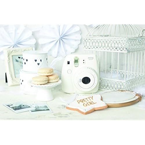 Fujifilm Instax Mini 8+ (Vanilla) Instant Film Camera + Self Shot Mirror for Selfie Use - International Version Electronics, Camera & Photo, Film Photography, Film Cameras, Instant Cameras
