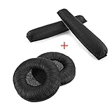 Soft Leather Headphone Ear Pads Cushion Pads for Sennheiser PX200 PX80 PC36 PX100 PMX100 PMX200 PXC300 PXC250 Earpads SENINHI (Black)