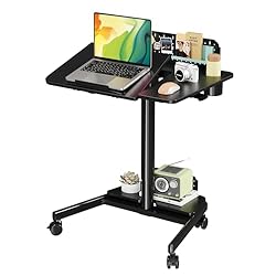 JOY worker Mobile Standing Desk with 60° Tiltable
