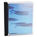 Pina Zangaro 36801 Frost Translucent Acrylic 3-Ring Binder, 1-Inch Capacity