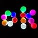 WINOMO 3Pcs Luminous Night Golf Balls LED Light Up Golf Balls Bright Night Glow Bright Long Lasting Reusable Night Golf Ball (WHITE)