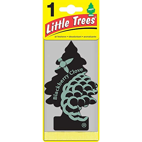 LITTLE TREES Car Air Freshener | Hanging Paper Tree for Home or Car | Blackberry Clove