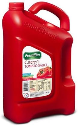 Fountain Caterers Tomato Sauce 4 Litre
