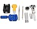 Watch Repair Kit, Professional 13 in 1 Watch Battery Replacement Tool Link Remover Set with Case for Repairing Quartz Mechanical Wrist Watch