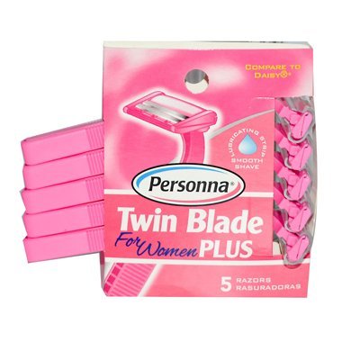 Premium Twin Blade Disposable Comfort Touch For Women - 5 Ea, 12 Pack